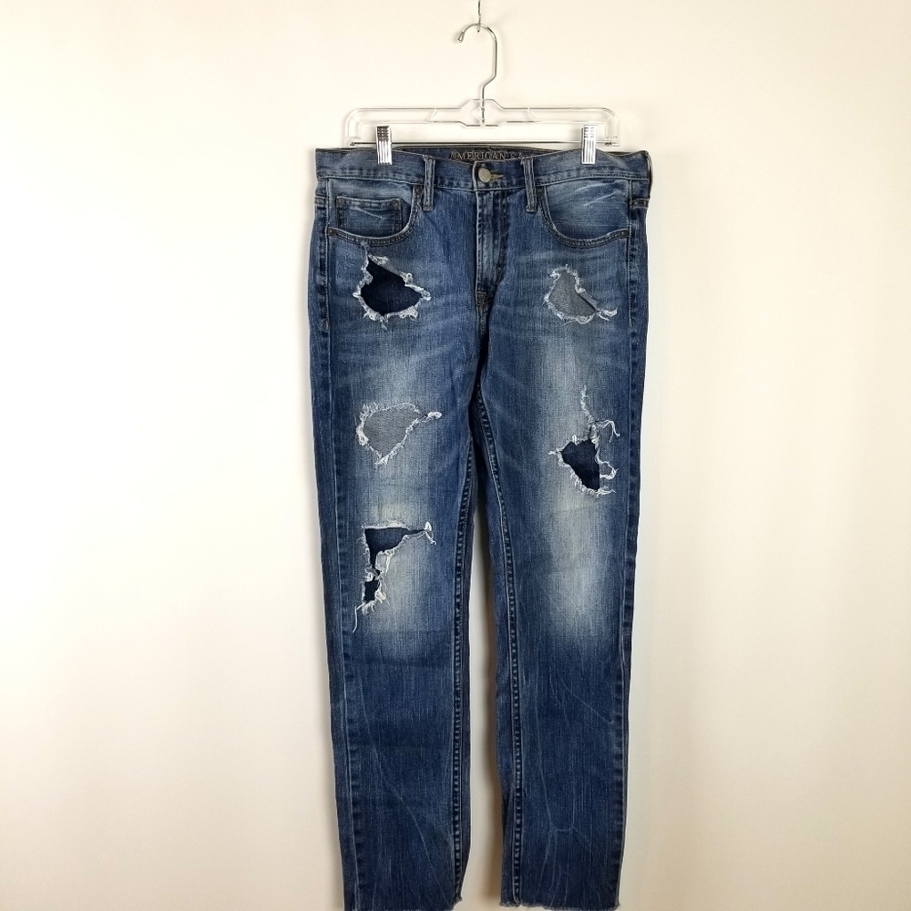 American Eagle Core Flex Skinny Jeans, sz 33x32